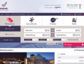 strona skybook bilety lotnicze loty czarterowe hotele